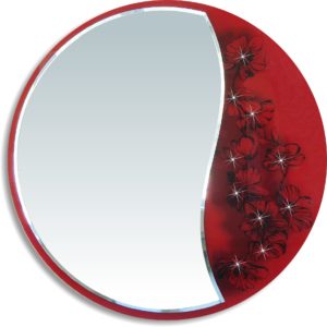 Зеркальное панно "Орхидея-1"