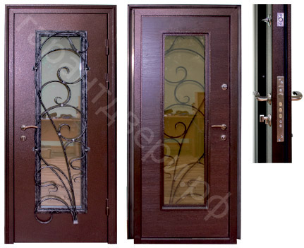 Входная металлическая дверь "ГРАНТ-ВИТРУМ"