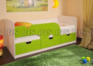 Детская кровать Минима lime